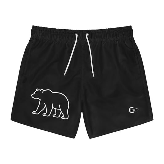 Bear Swim Trunks- Black