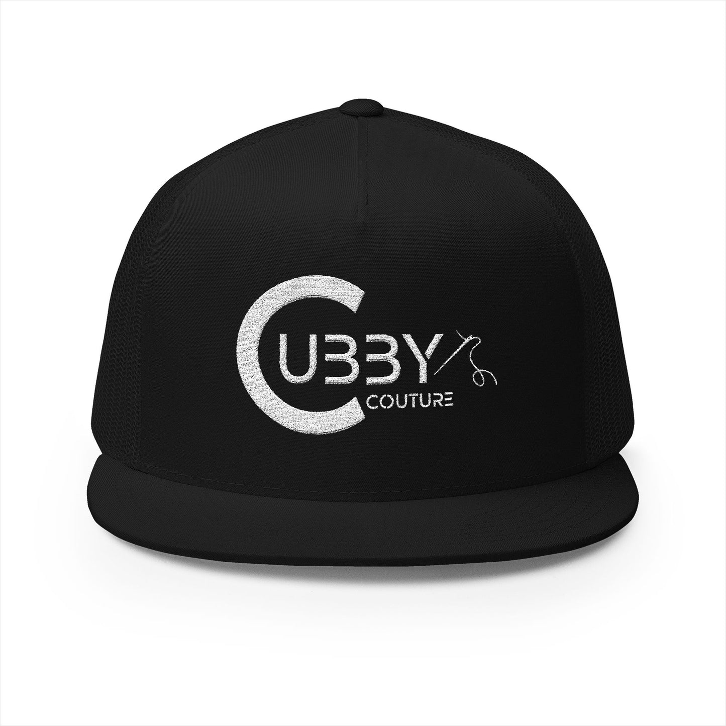 Cubby Couture 5 Panel Trucker Cap.