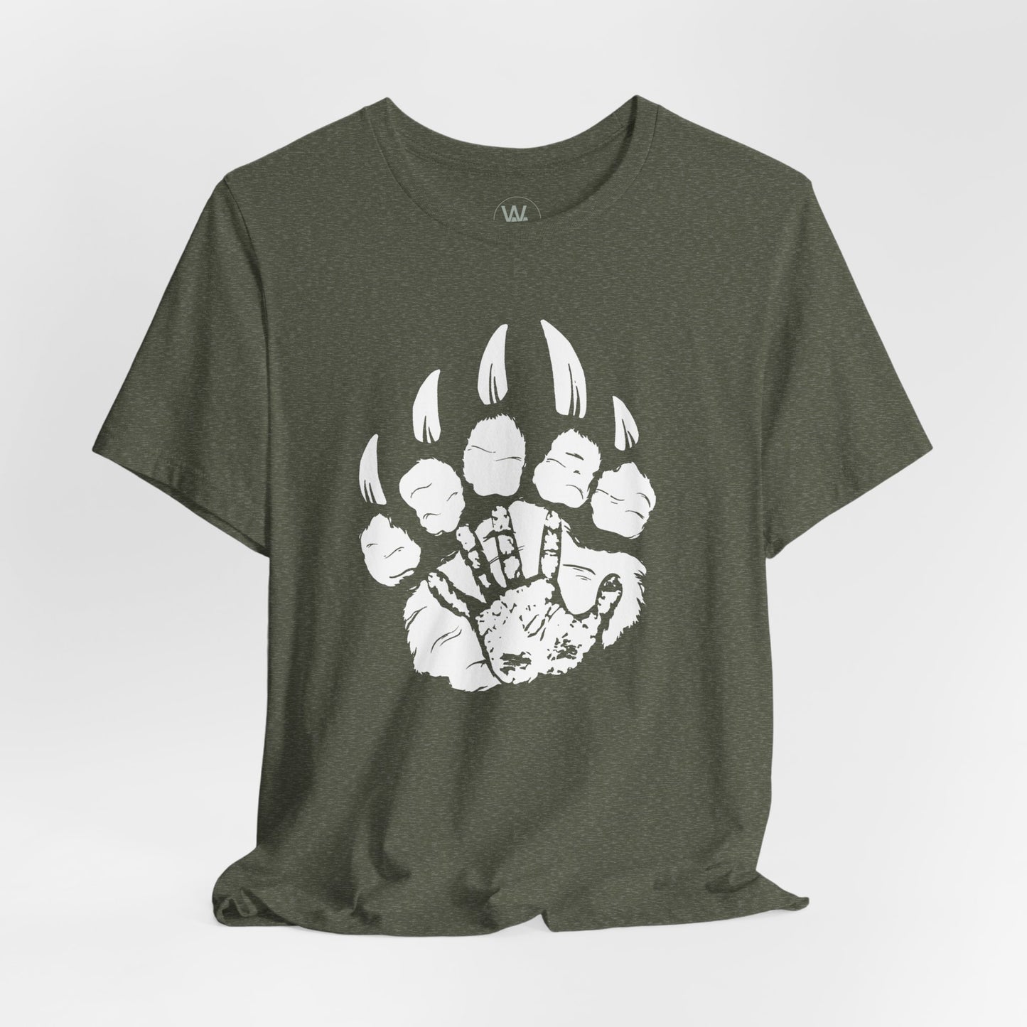 Bear Paw 1 Tshirt by Wil Man