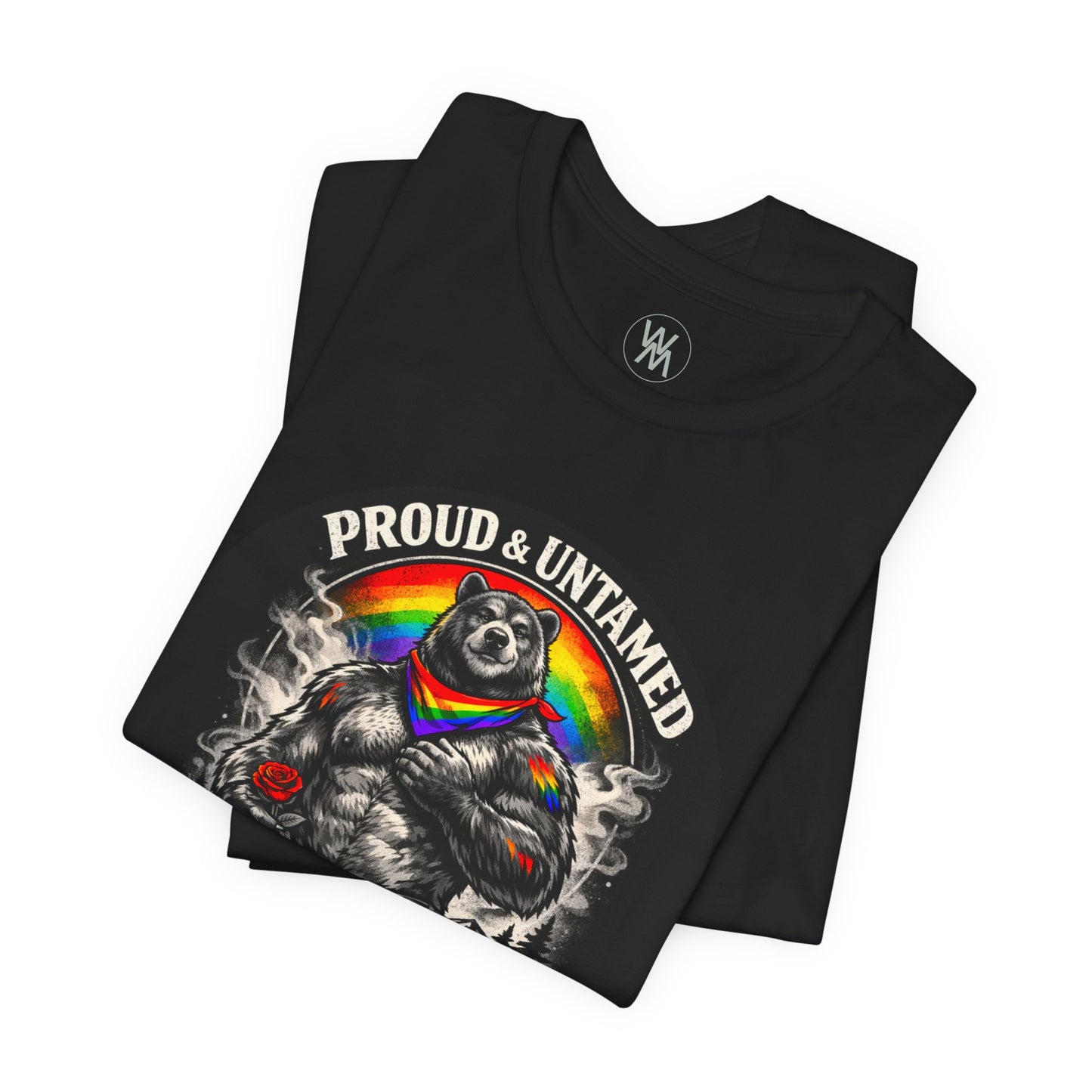 Proud Bear Tshirt by Wil Man