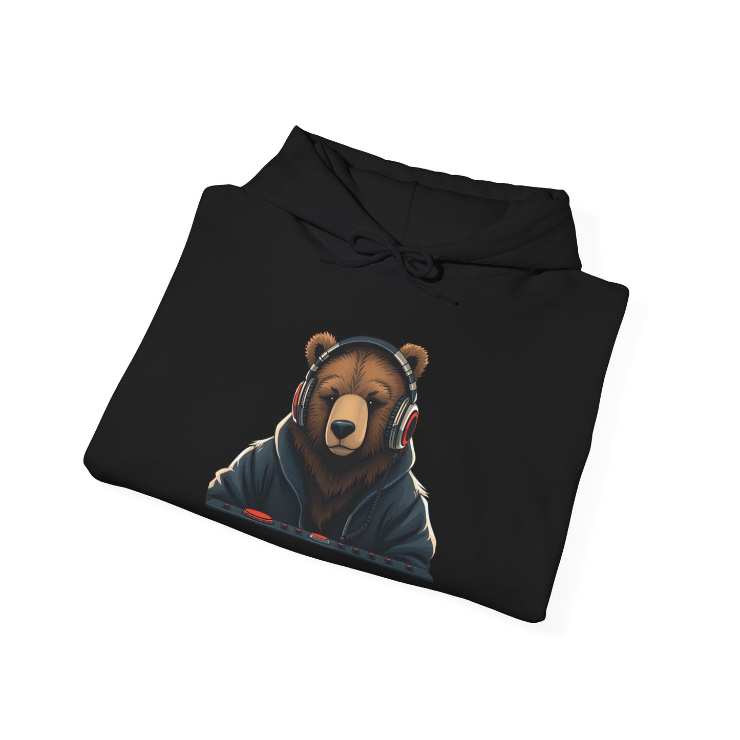 DJ Bear Hoodie - Cozy & Stylish Sweatshirt