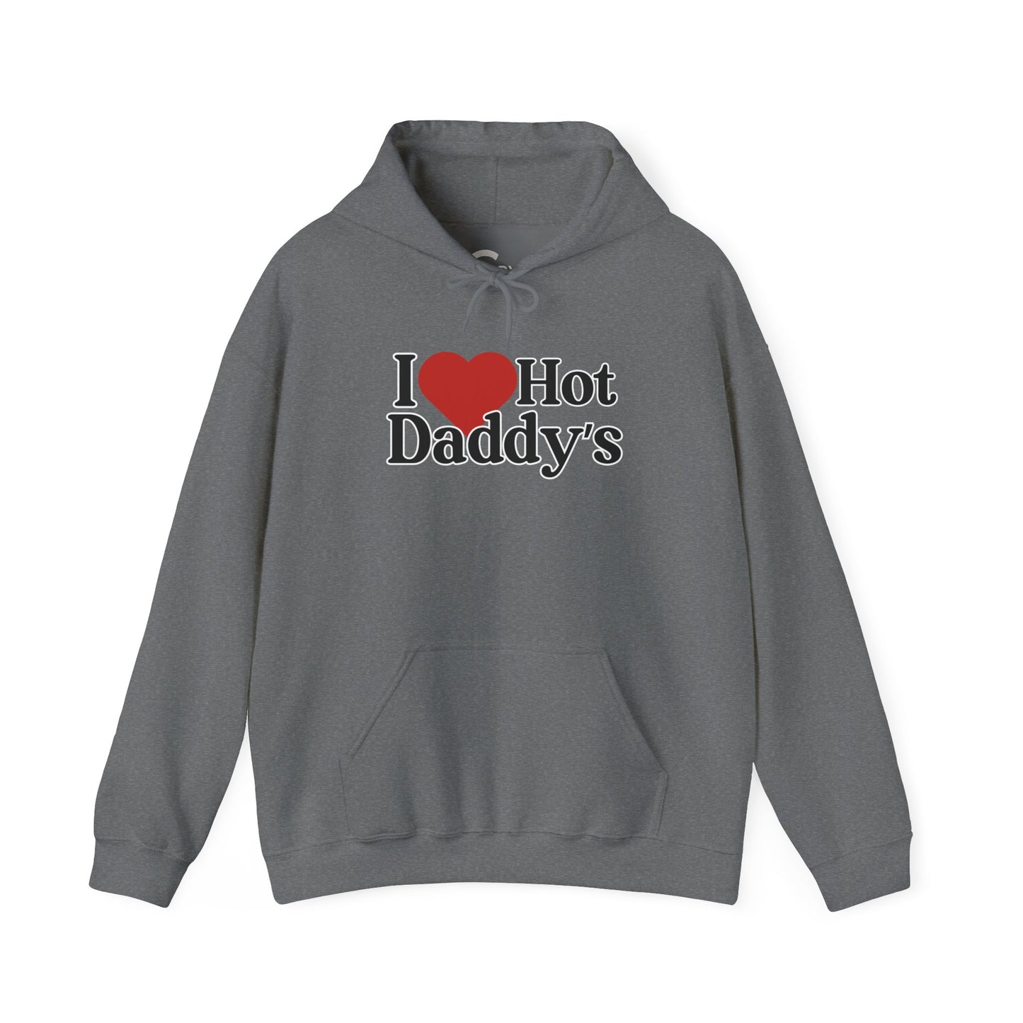 I love Hot Dads Hoodie- Cozy & Stylish Sweatshirt