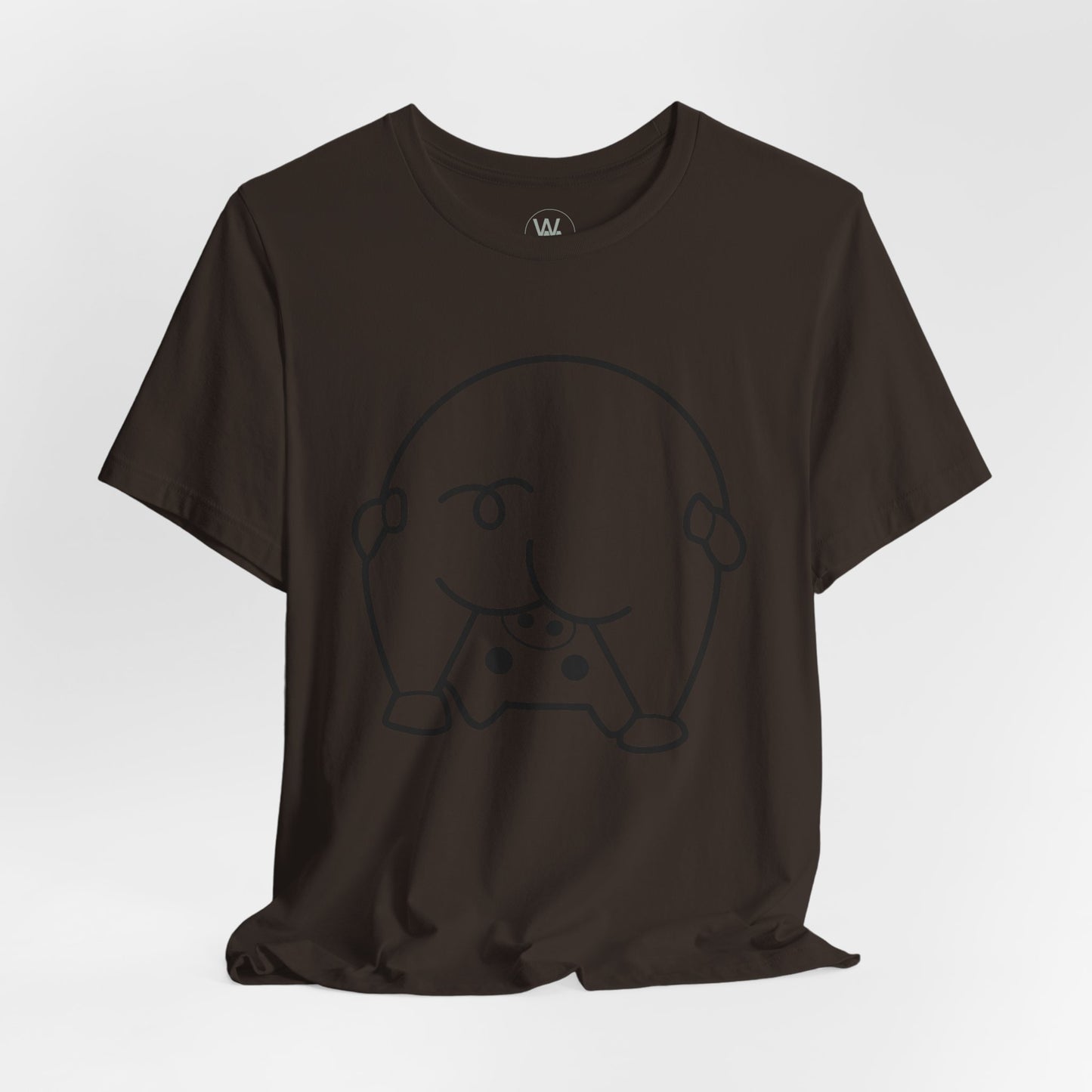 Shy Piglet Tshirt by Wil Man
