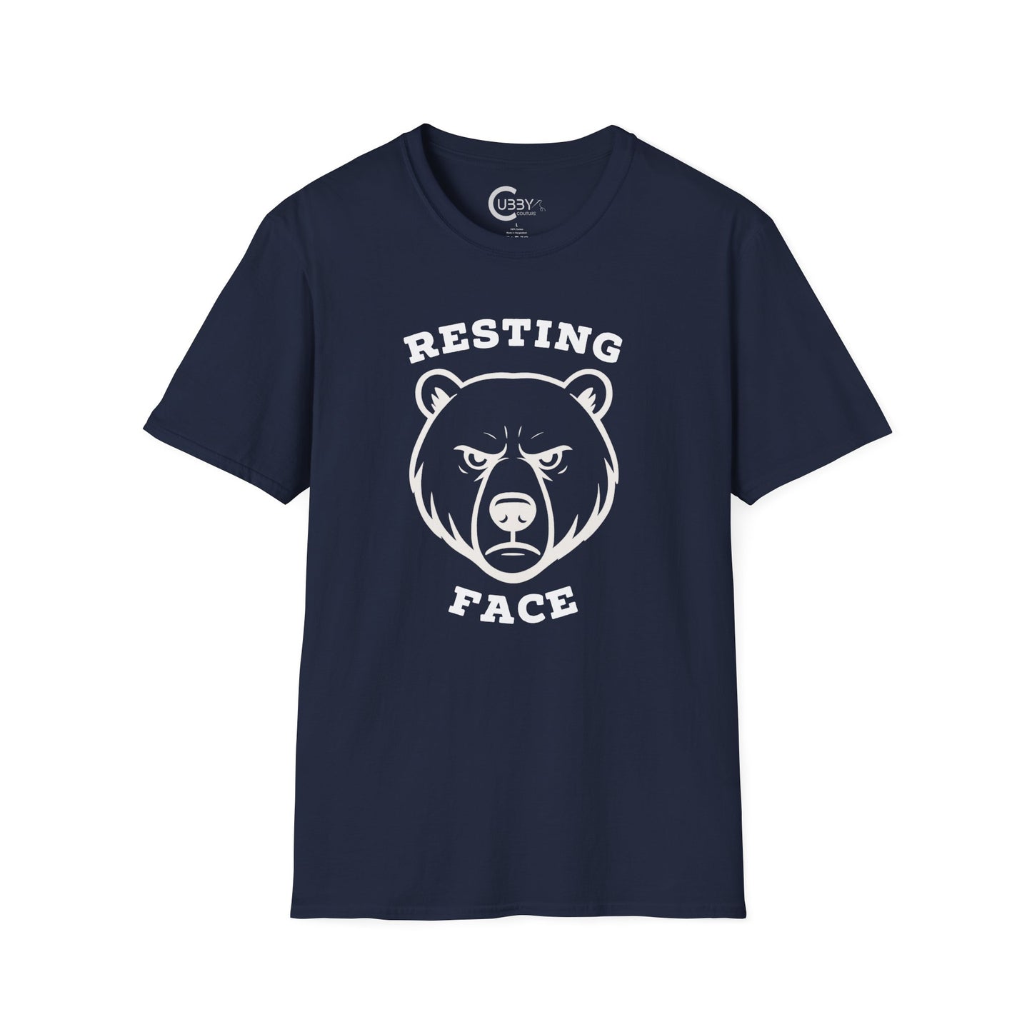 Resting Bear Face White