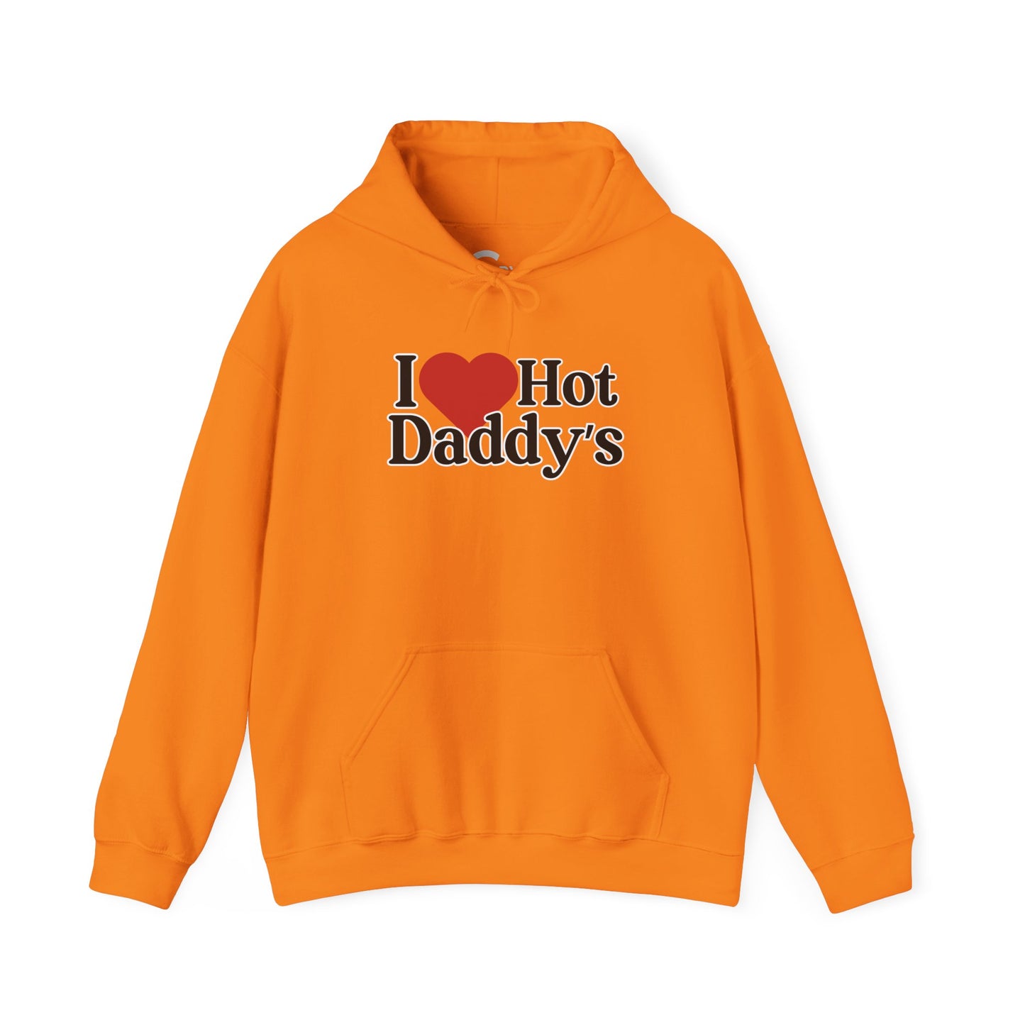 I love Hot Dads Hoodie- Cozy & Stylish Sweatshirt