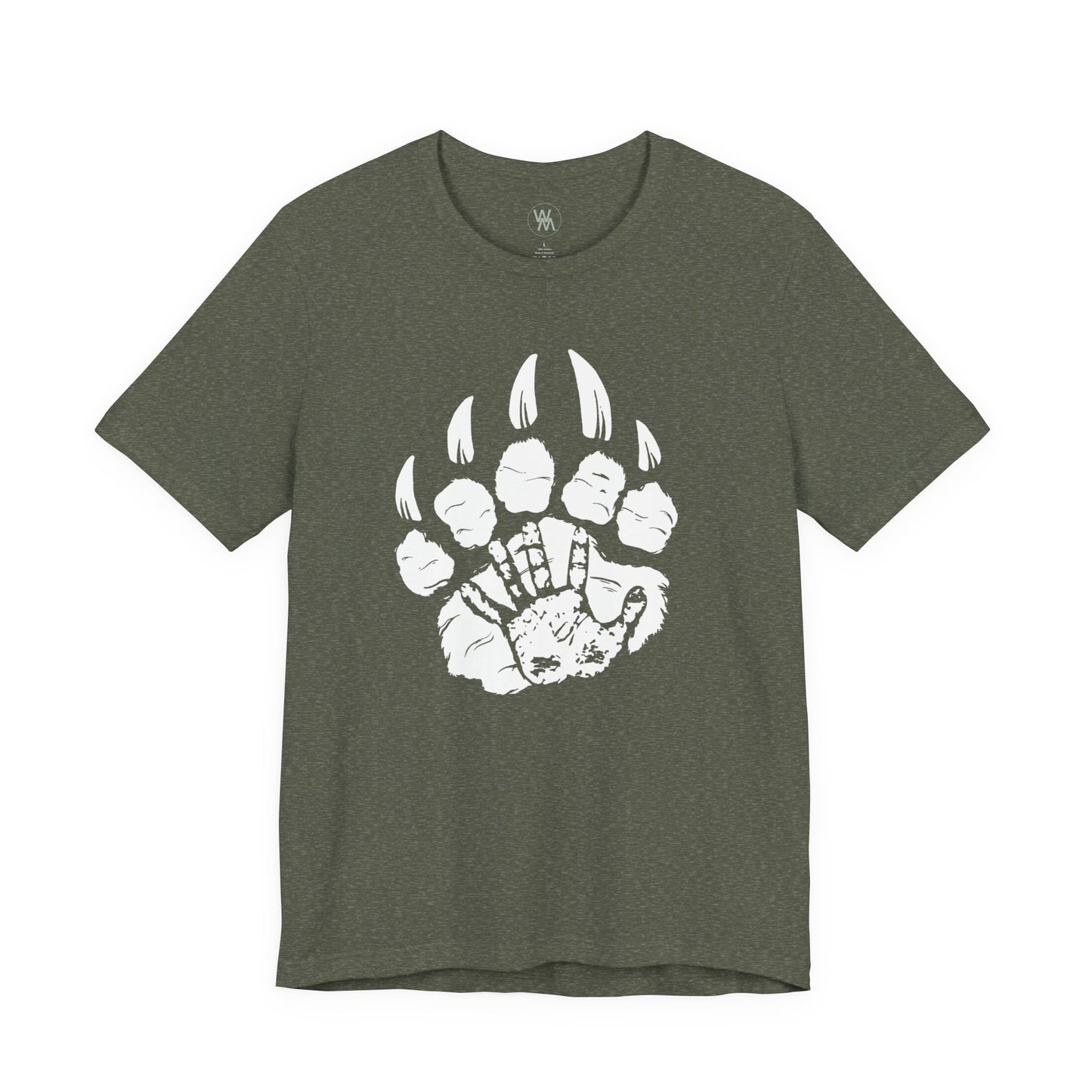 Bear Paw 1 Tshirt by Wil Man