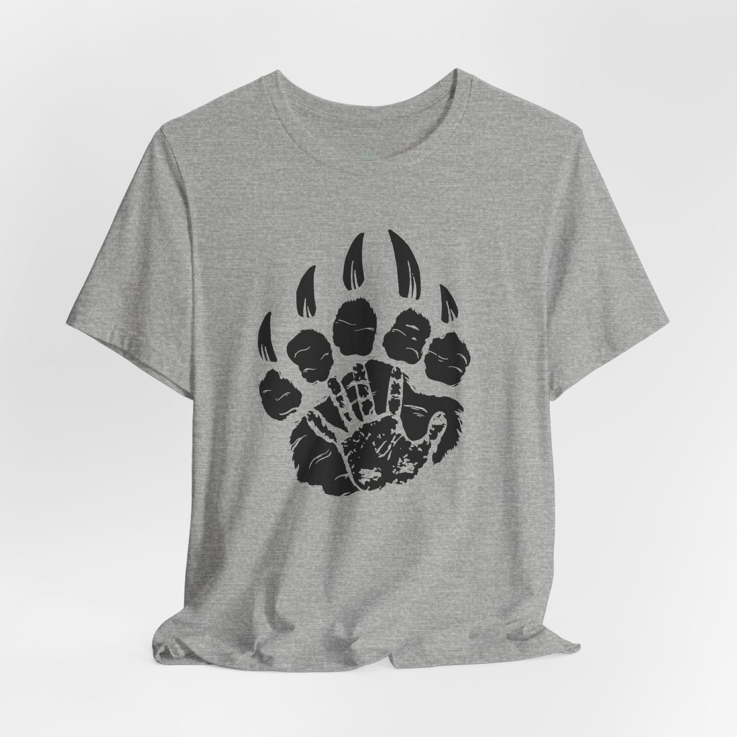 Bear Paw 2 Tshirt by Wil Man