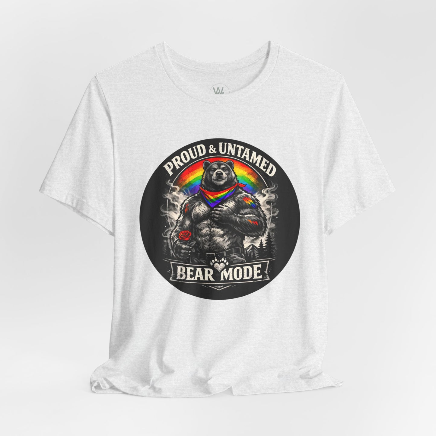 Proud Bear Tshirt by Wil Man