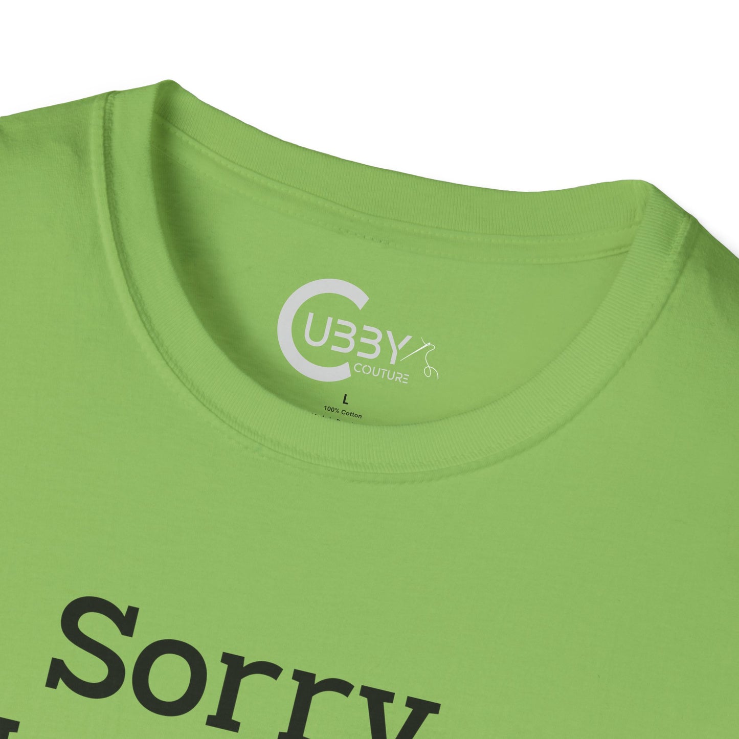 Sorry, Not Sorry