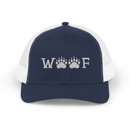 WOOF Paw Trucker Cap