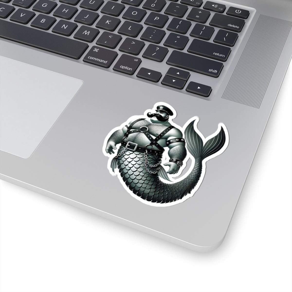 Dj Merbear Leather Daddy Merbear Sticker – Cubby Couture