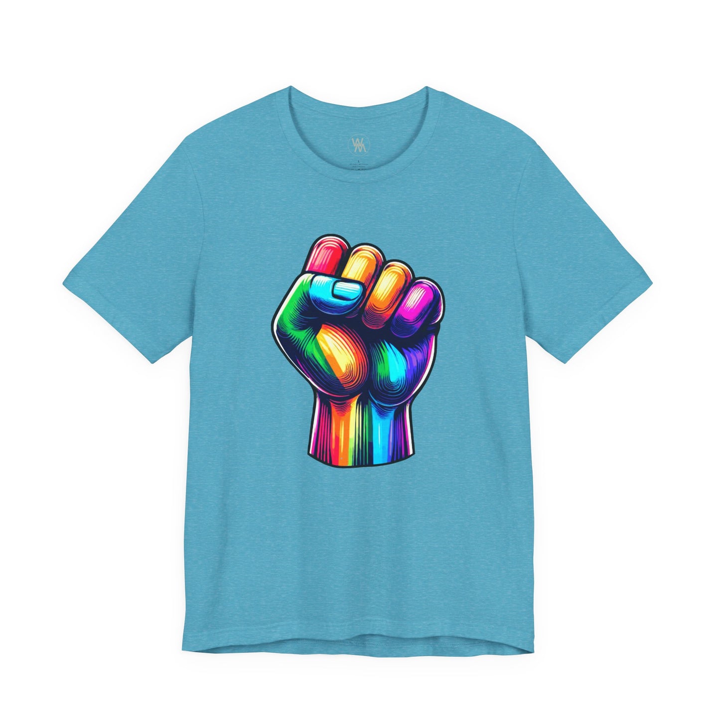 Pride Fist Tshirt by Wil Man