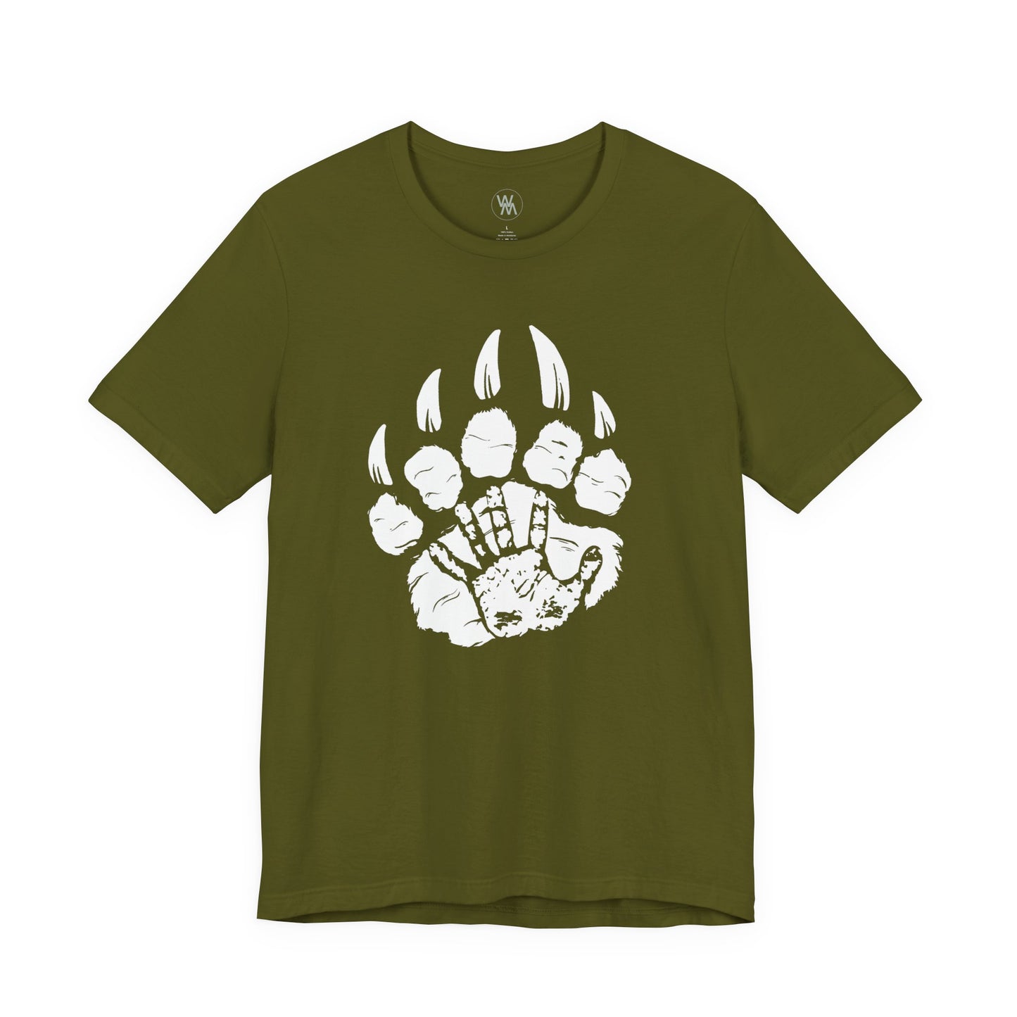 Bear Paw 1 Tshirt by Wil Man