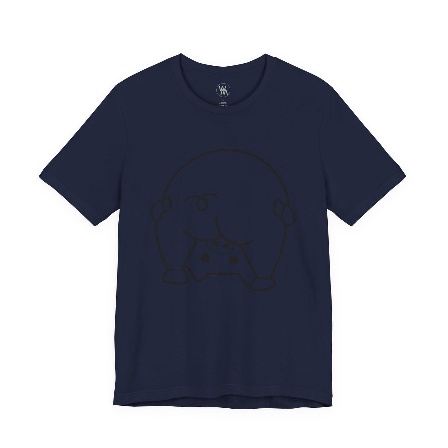 Shy Piglet Tshirt by Wil Man