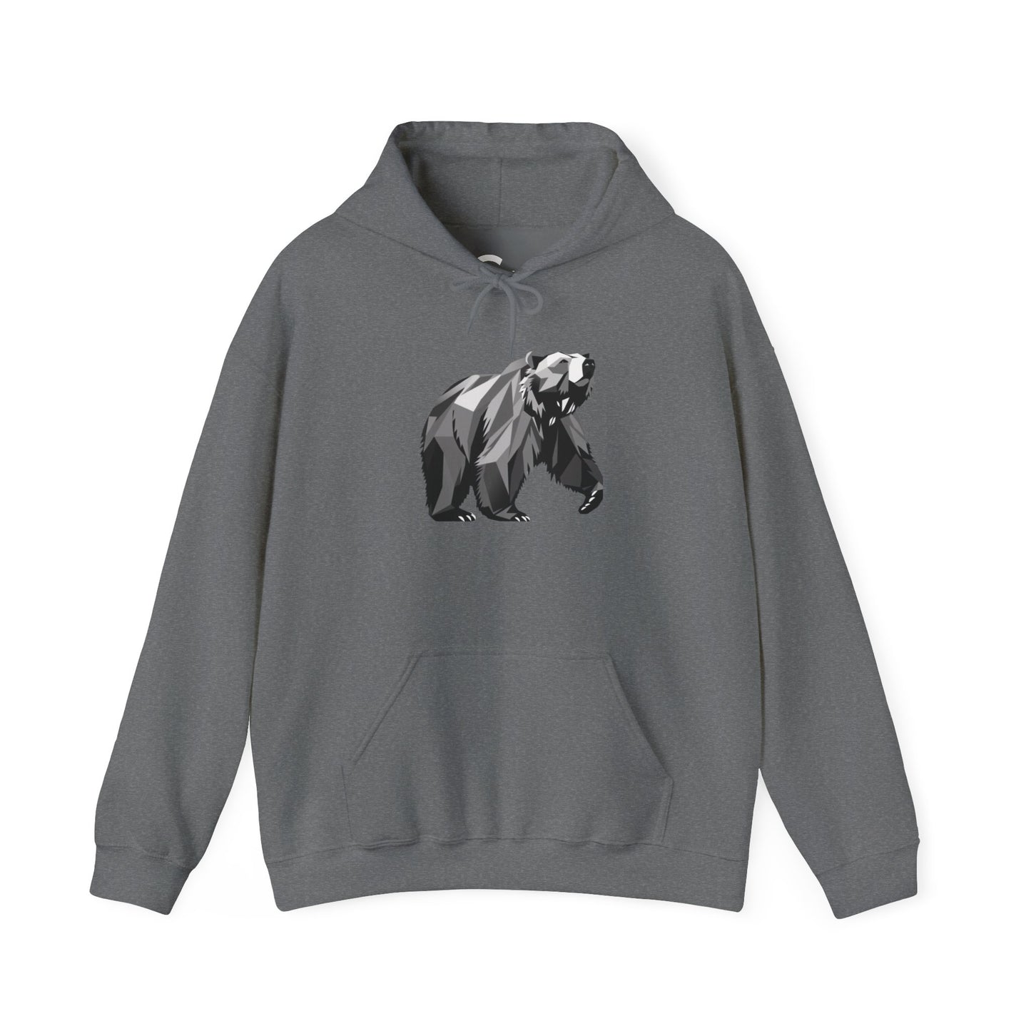 Geometric Bear Hoodie - Cozy & Stylish Sweatshirt