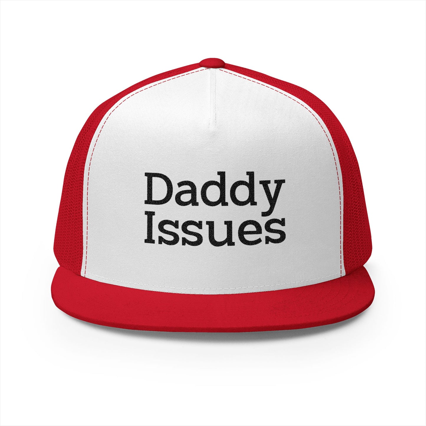 Daddy Issues 5 Panel Trucker Cap