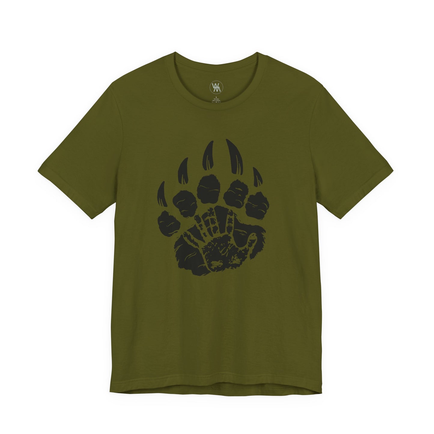 Bear Paw 2 Tshirt by Wil Man