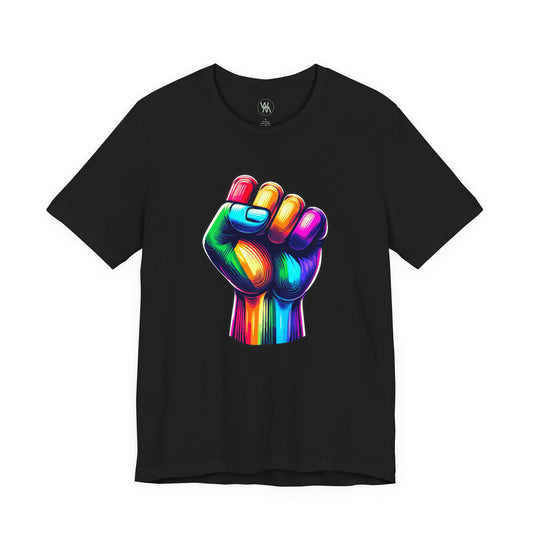 Pride Fist Tshirt by Wil Man