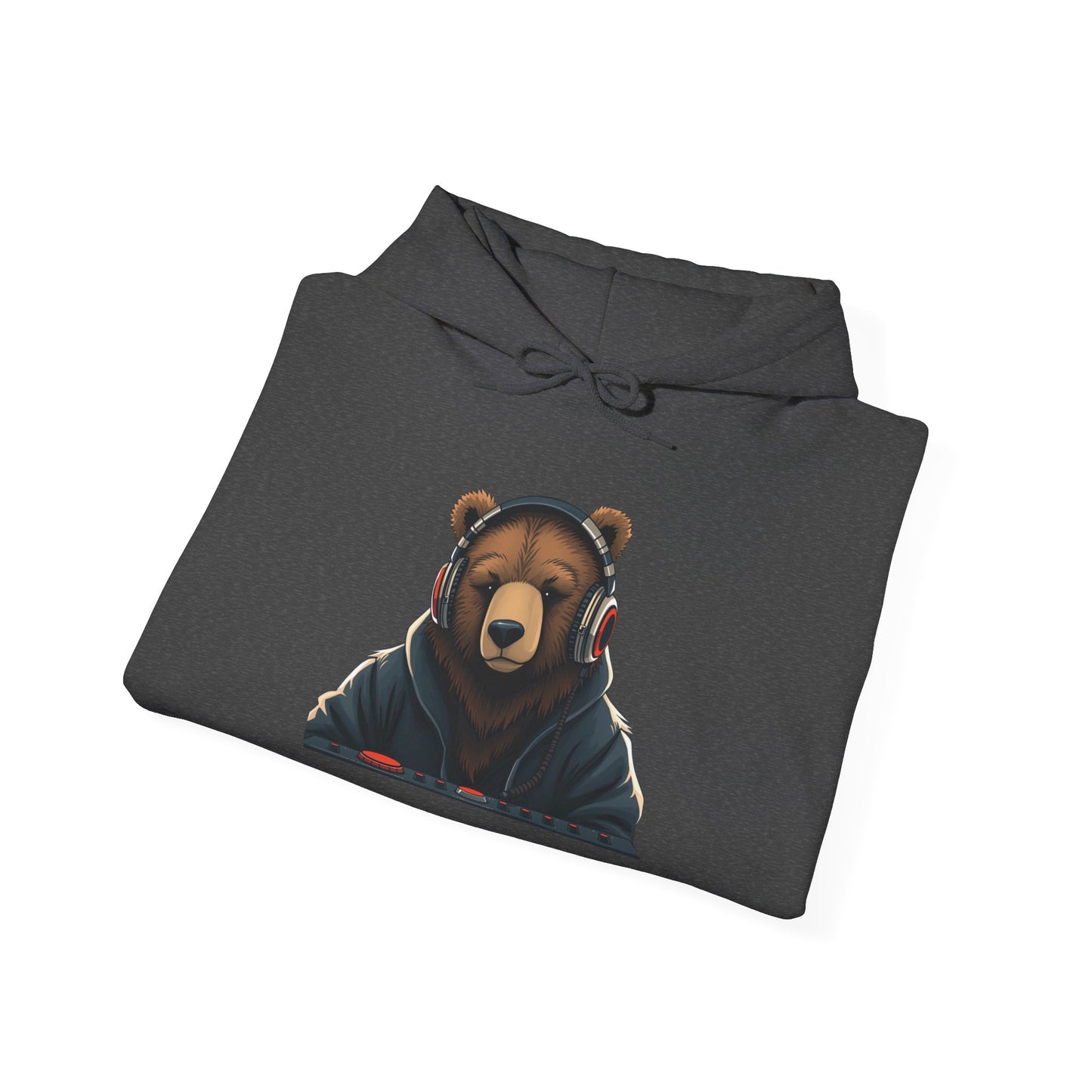 DJ Bear Hoodie - Cozy & Stylish Sweatshirt