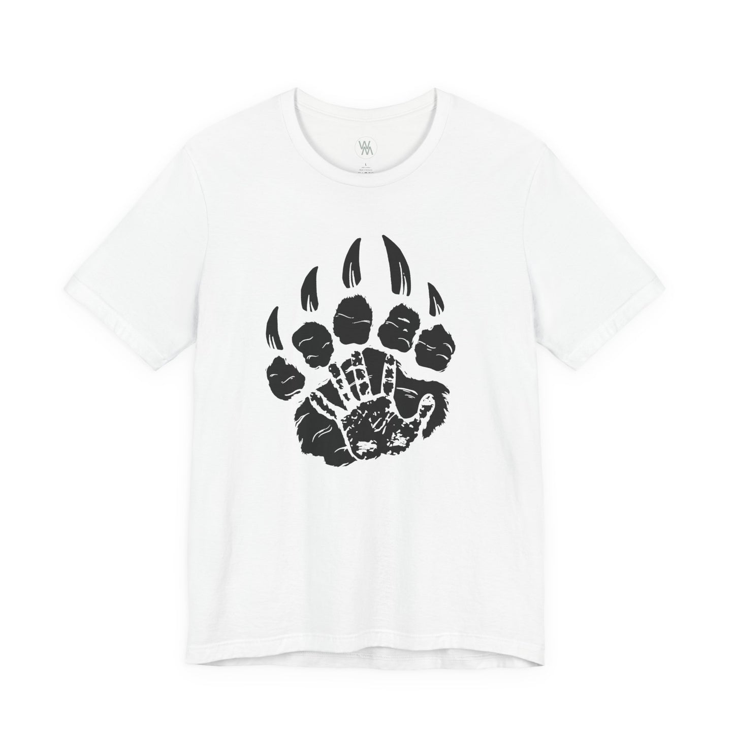 Bear Paw 2 Tshirt by Wil Man