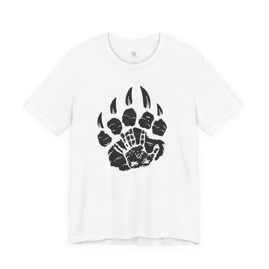 Bear Paw 2 Tshirt by Wil Man