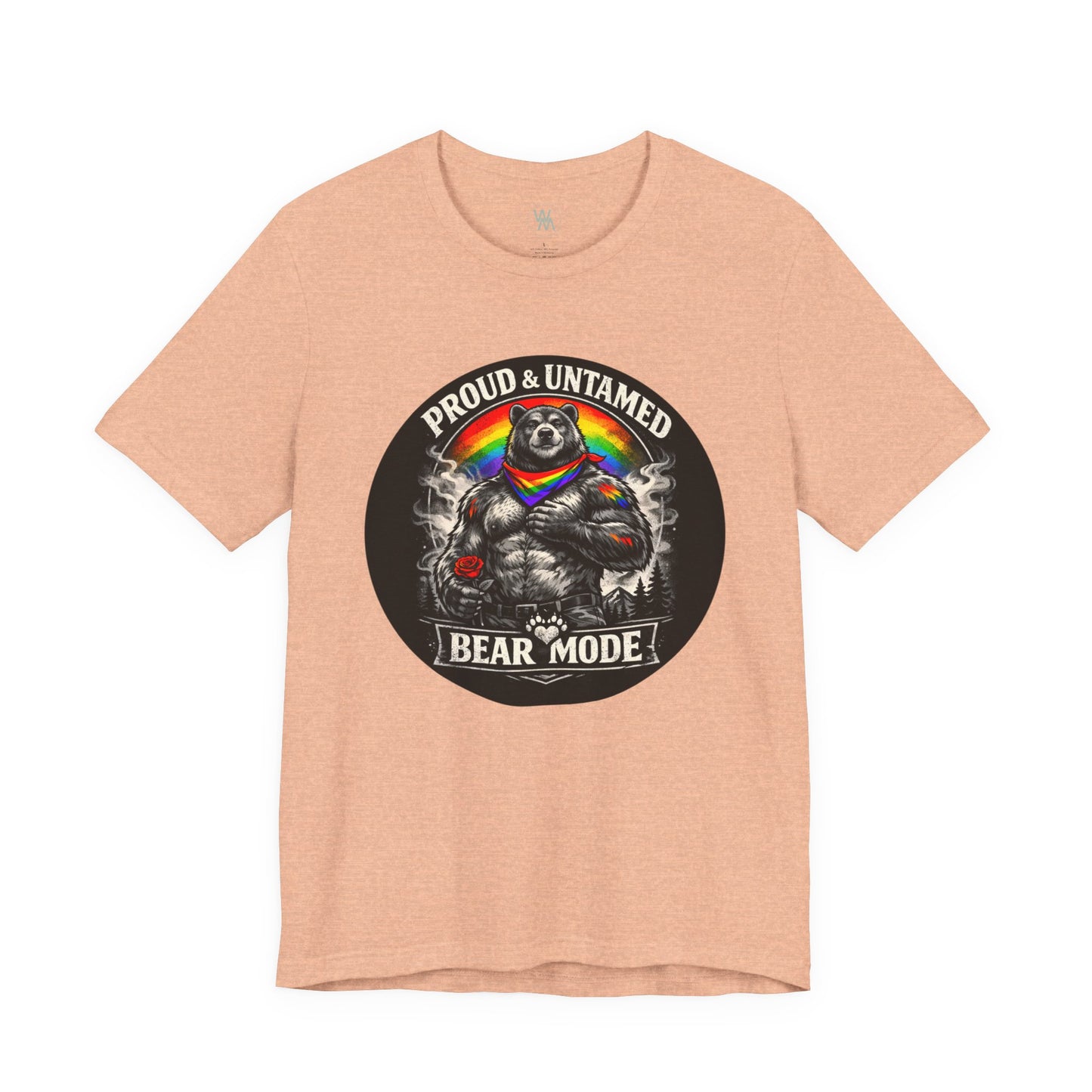 Proud Bear Tshirt by Wil Man