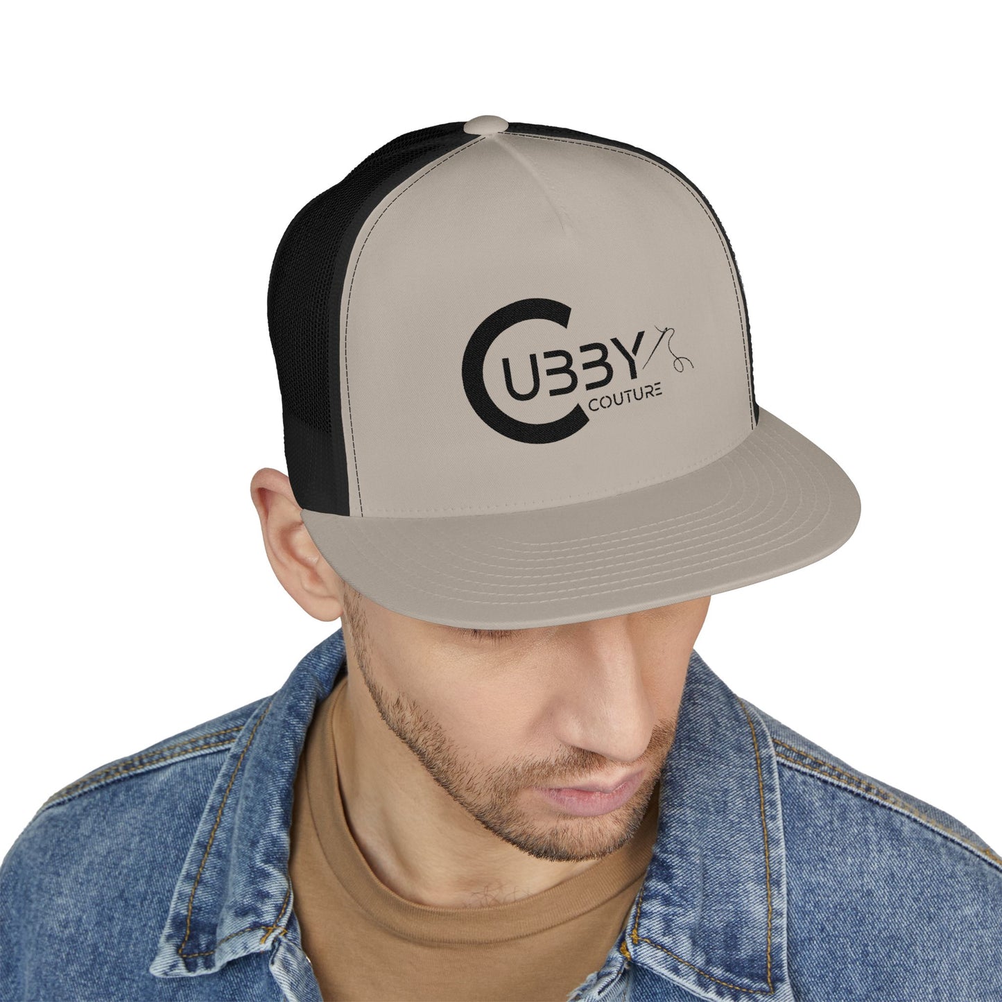 Cubby Couture 5 Panel Trucker Cap