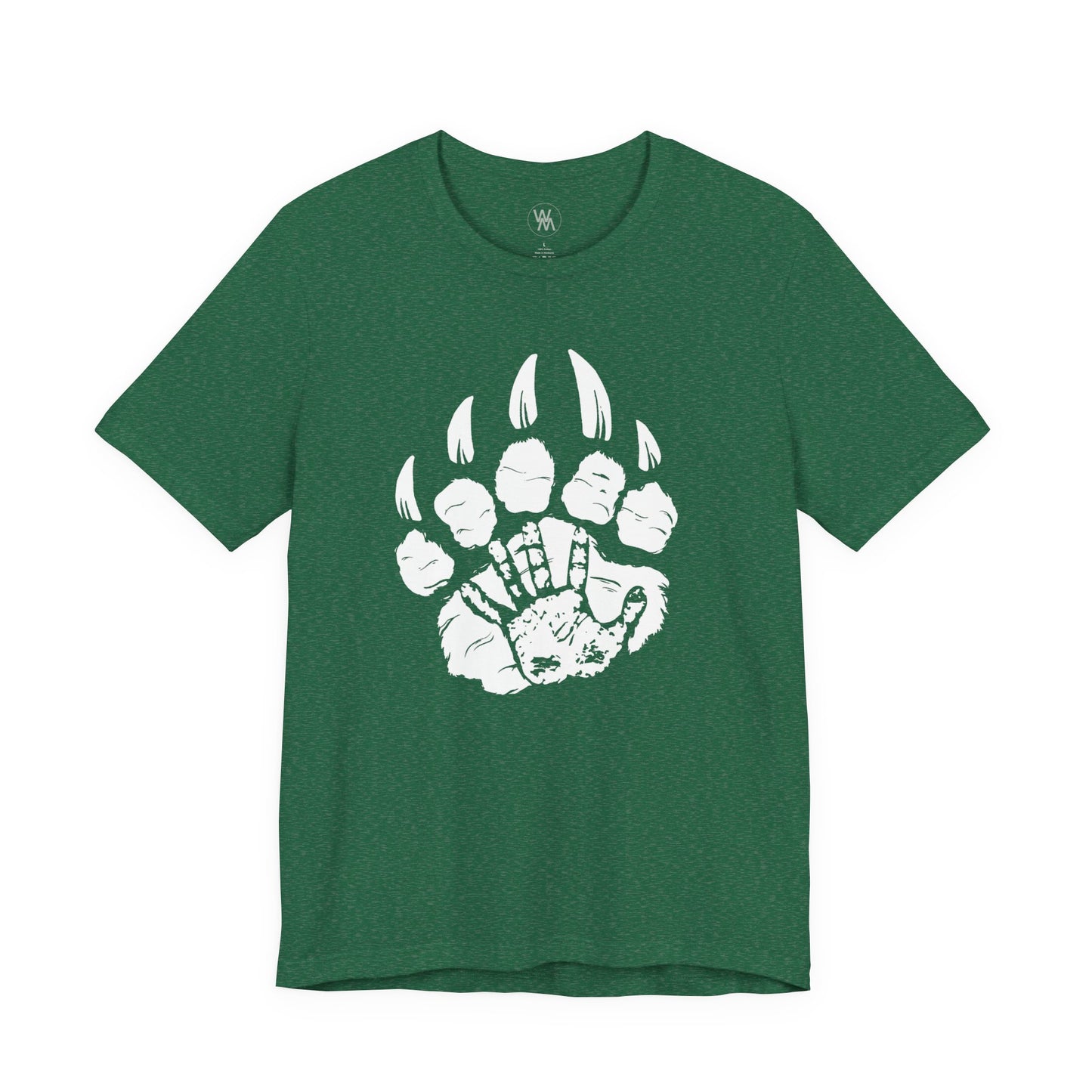 Bear Paw 1 Tshirt by Wil Man