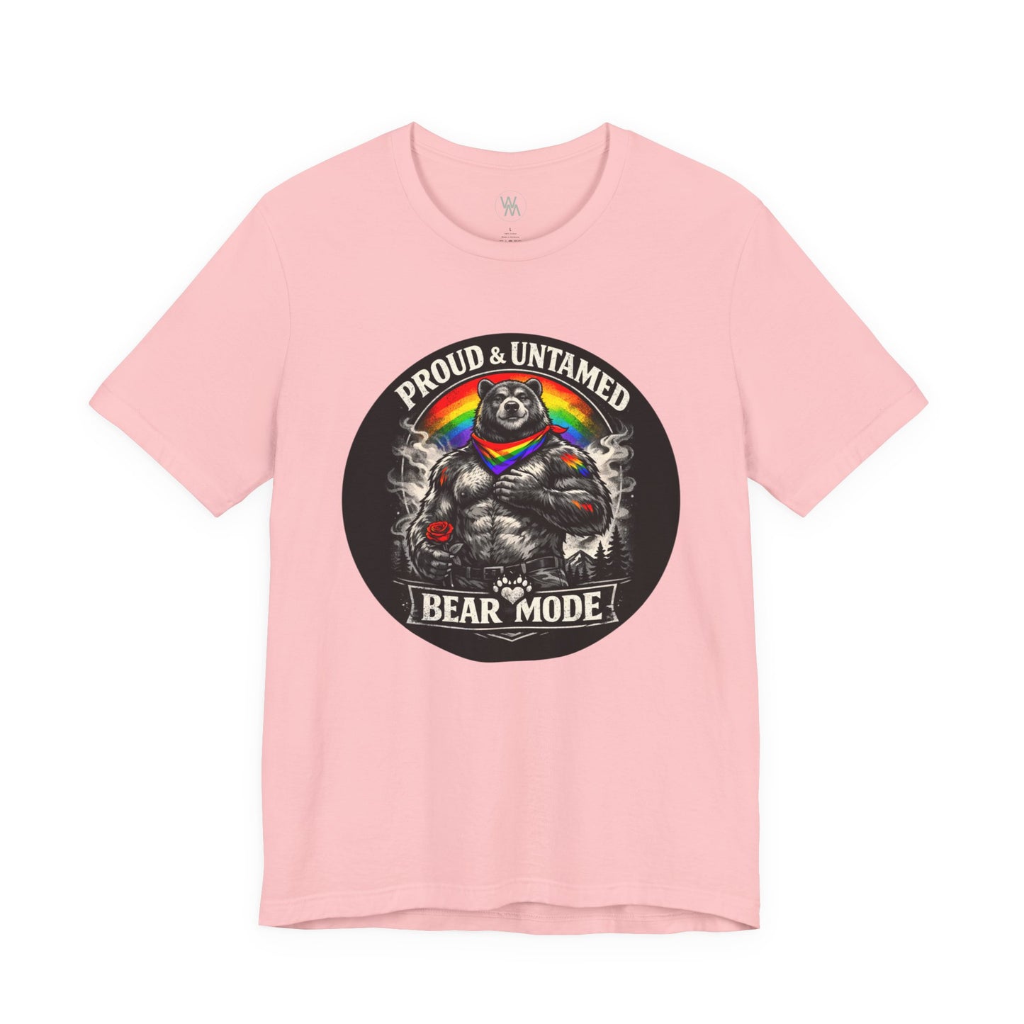 Proud Bear Tshirt by Wil Man