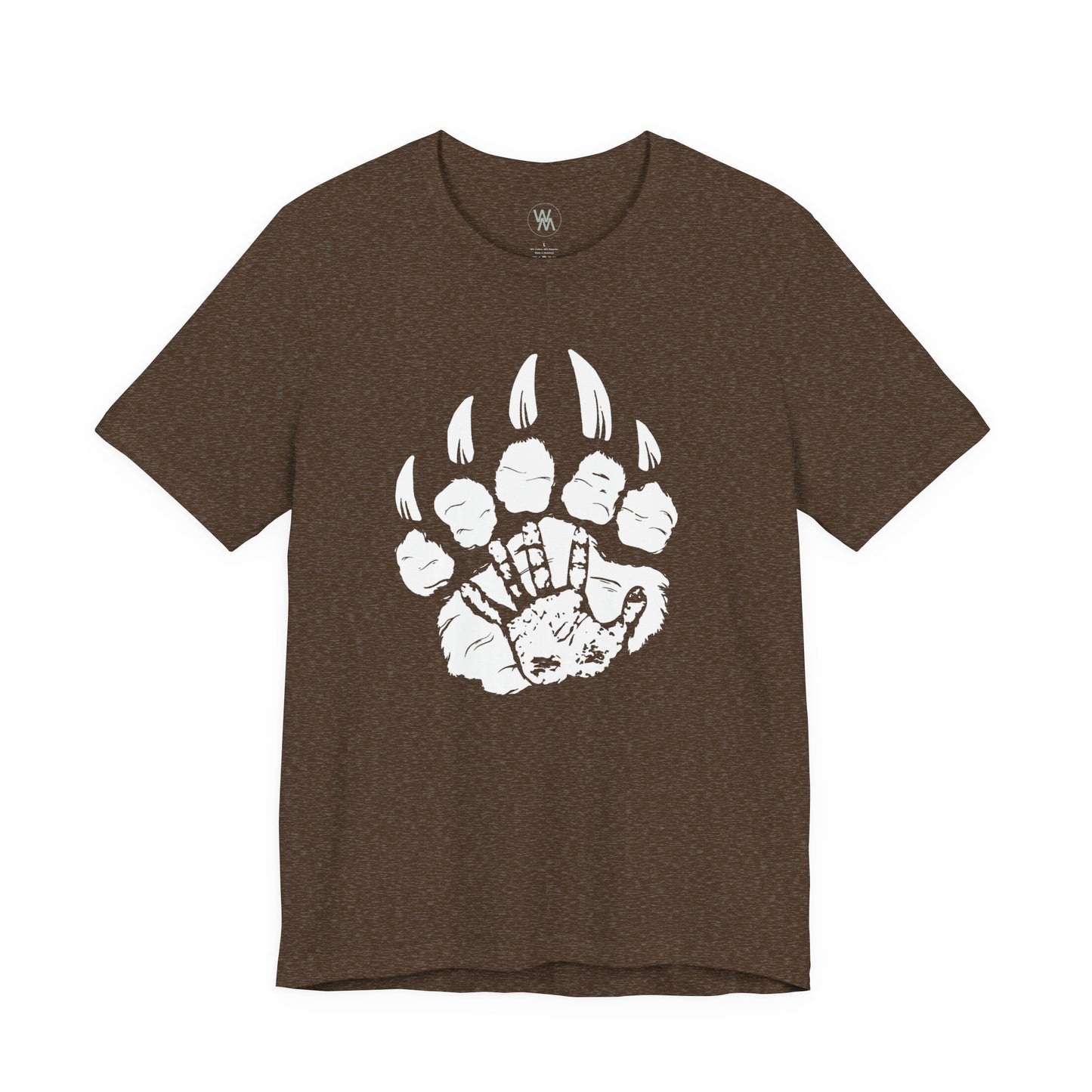 Bear Paw 1 Tshirt by Wil Man