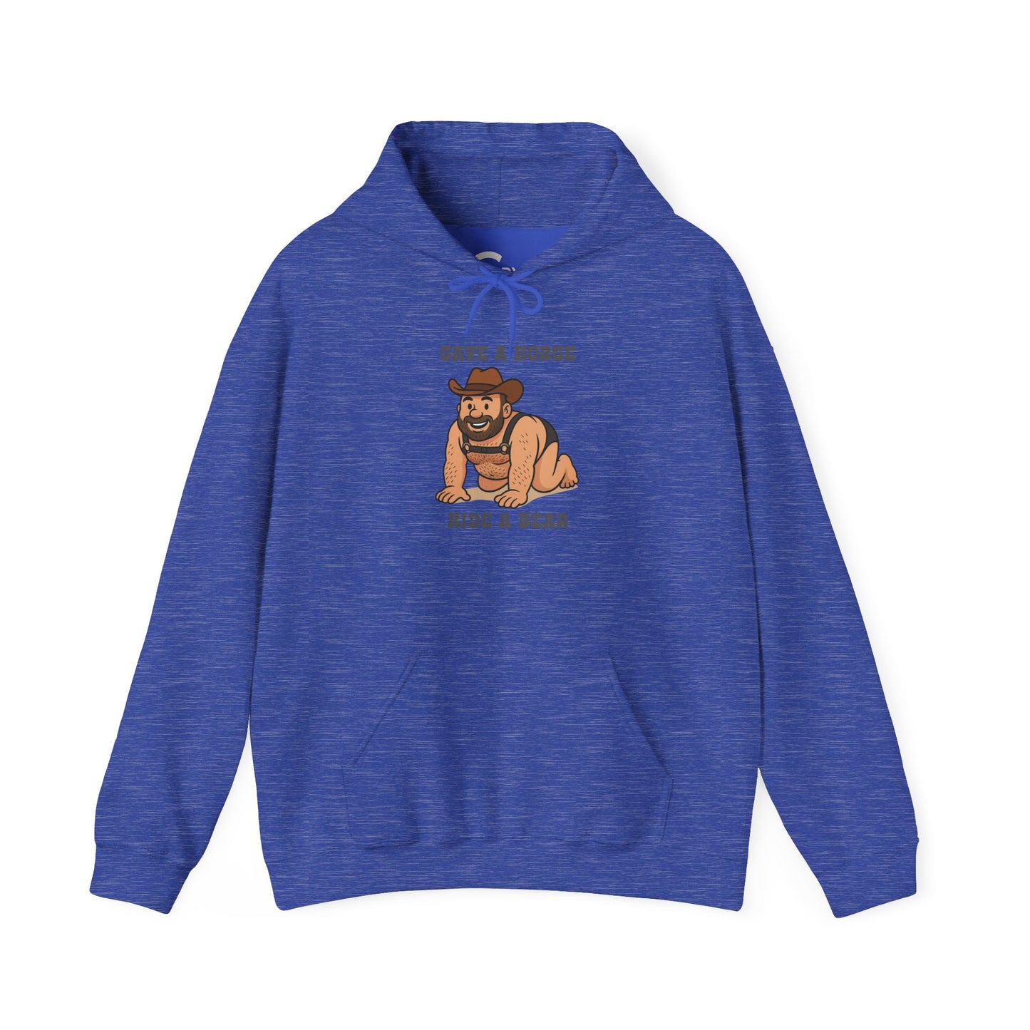 Save a Horse Ride a Bear Hoodie- Cozy & Stylish Sweatshirt