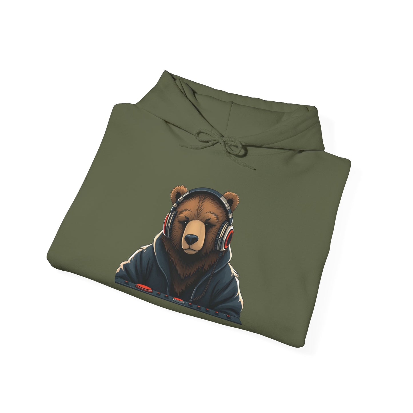 DJ Bear Hoodie - Cozy & Stylish Sweatshirt