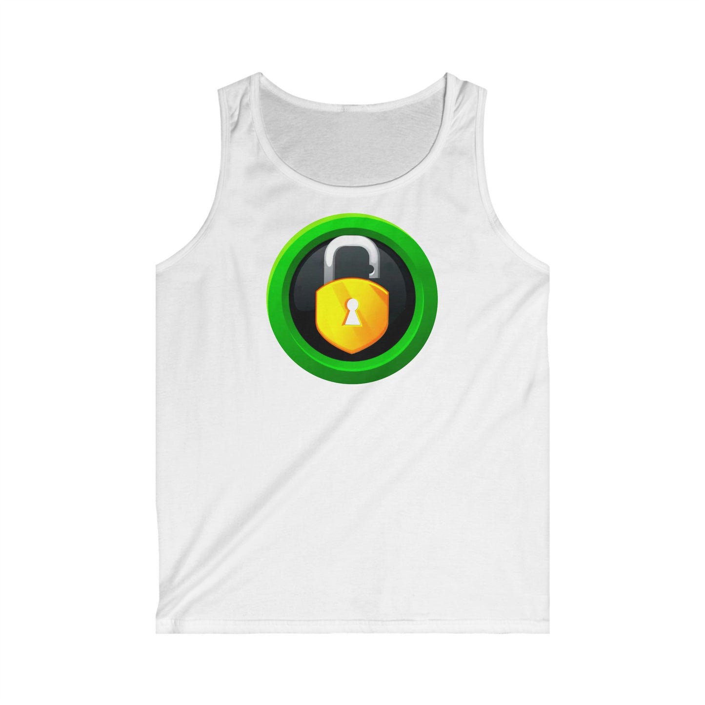 Not Available Green Tank Top by Wil Man